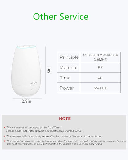 SOICARE Car Diffuser, Small Portable Car Essential Oil Diffuser - Image 6