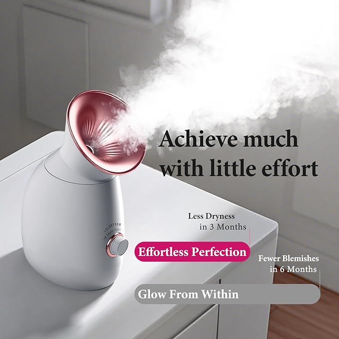 Colorfarm Facial Steamer Nano Ionic: Large 3-in-1 Face Steamer Deep Cleaning - Image 5