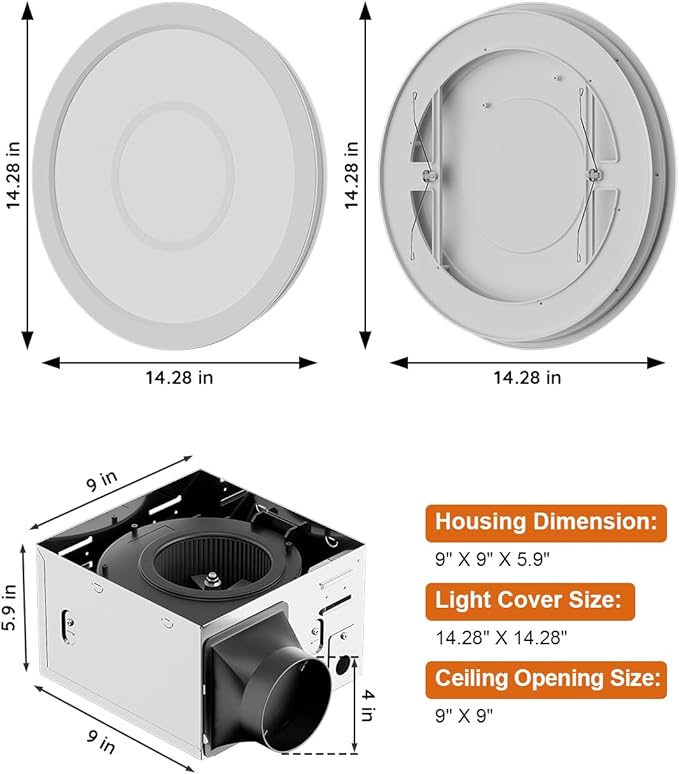 Fitop Bathroom Exhaust Fan - Image 6