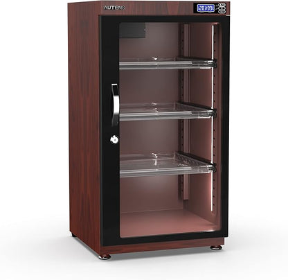 AUTENS 105L Dehumidifying Dry Cabinet Box, Wood grain Design Digital Control - Image 7