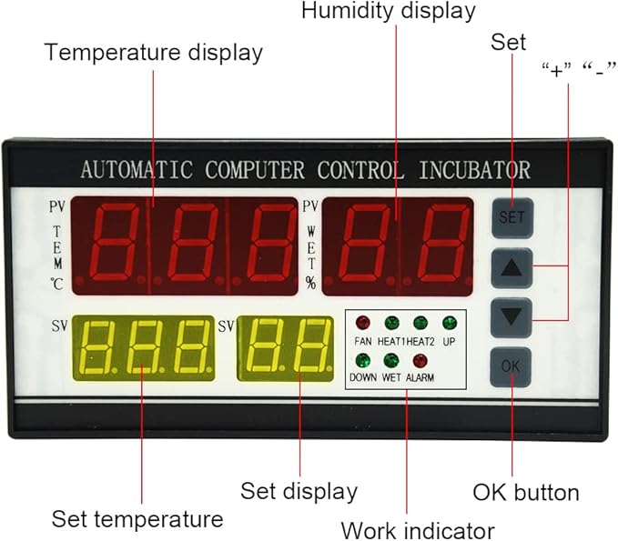 Automatic Control System for Egg Incubator Machine and Temperature and Humidity - Image 4