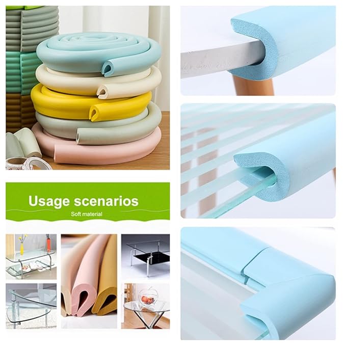 M2cbridge U Shape Extra Thick Furniture Table Edge Protectors Foam) - Image 6