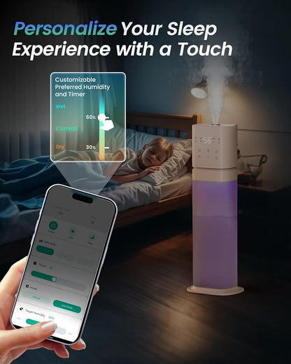 Smart Humidifier Large Room, 2.1Gal/8L Humidifiers - Image 7
