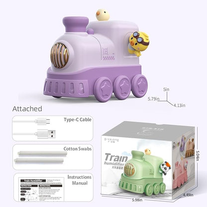 Portable Mini Humidifier, 300ml USB Desktop Personal Cool Mist Small Humidifiers - Image 2