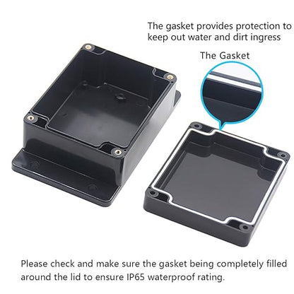 Zulkit Junction Box ABS Plastic Dustproof Waterproof IP65 Universal Electrical - Image 4