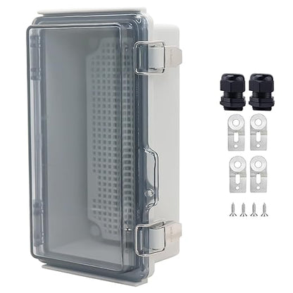 IP67Junction Box, ABS Plastic Outdoor Waterproof Box Electrical Enclosure by LuSumtly