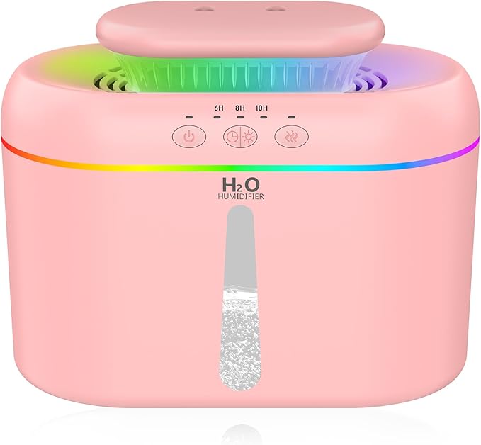 2L humidifiers for bedroom Room Home Ultra-Quiet 28 dB Quiet Supersized Cool by Lisacool