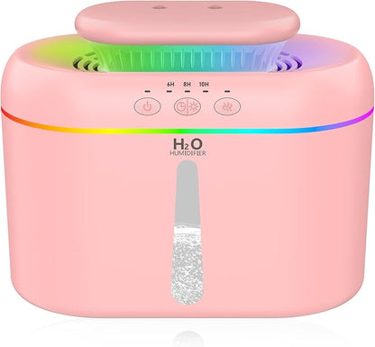 2L humidifiers for bedroom Room Home Ultra-Quiet 28 dB Quiet Supersized Cool by Lisacool