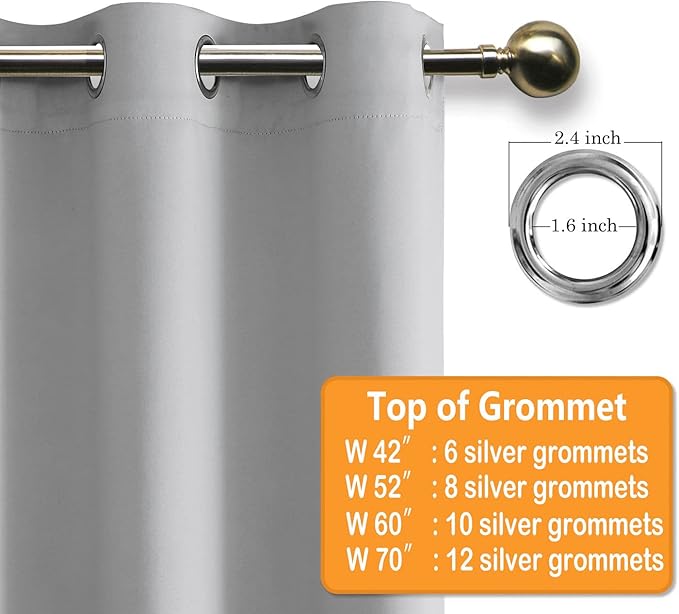 Hiasan Grommet Blackout Curtains - Image 6