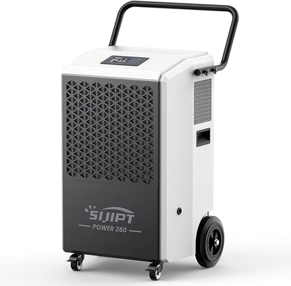 Commercial Dehumidifier with Pump, 260 Pints Industrial Dehumidifier by ClickheretofollowSijipt