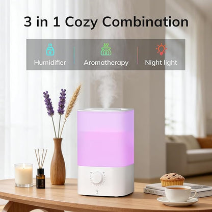 ZAFRO 3.2L Cool Mist Humidifier - Image 2