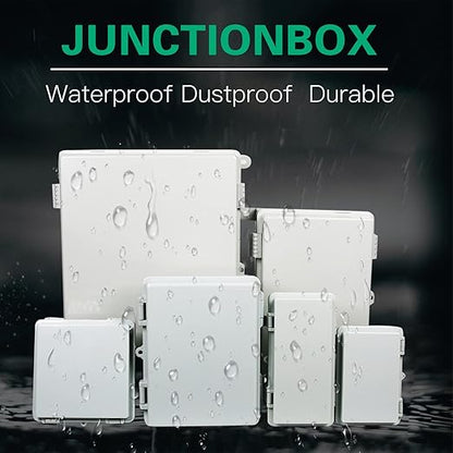 Sunnyglade ABS Plastic Dustproof Waterproof IP65 Junction Box Universal Durable - Image 6