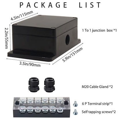 Watertight Junction Box, IP67 Waterproof Electrical Project Box - Image 7