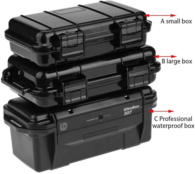Tbest Outdoor Waterproof Shockproof Airtight Survival Box Storage Container - Image 5