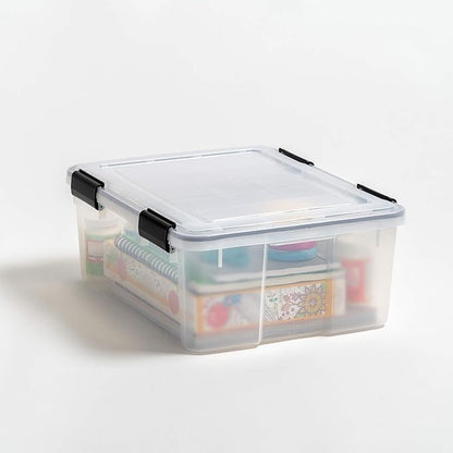 IRIS USA 30.6 Quart WEATHERPRO Plastic Storage Box - Image 2