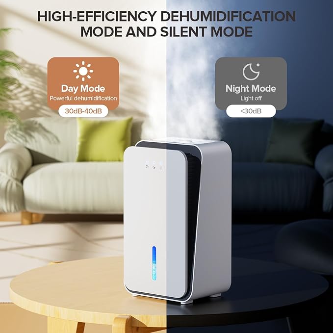 Dehumidifier for Home, 1000 sq.ft Dehumidifier - Image 5