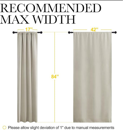 NICETOWN Blackout Curtains for Living Curtains, Room Darkening Window Curtain - Image 7
