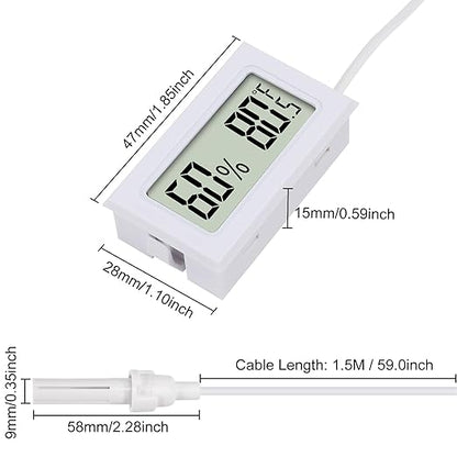 3Pcs Mini Digital Thermometer Hygrometer - Image 5