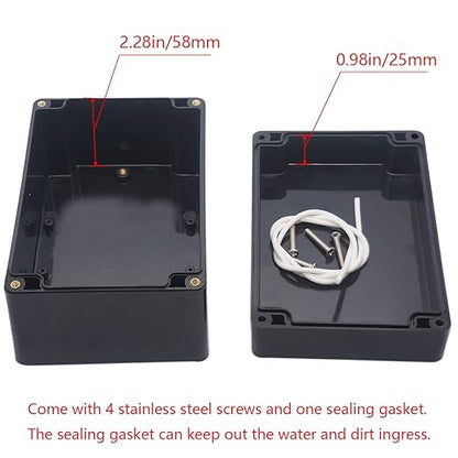Junction Box IP65 Waterproof ABS Plastic Electrical Project Case Power Junction - Image 4