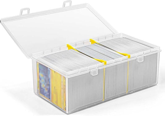 400 Count Plastic Trading Card Storage Box by TUTATA