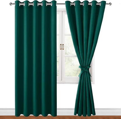 Hiasan Blackout Curtains for Bedroom, 60 x 84 Inches Long - Image 8
