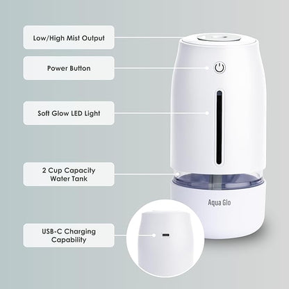 Aqua Glo Personal, Portable Humidifiers - Image 2
