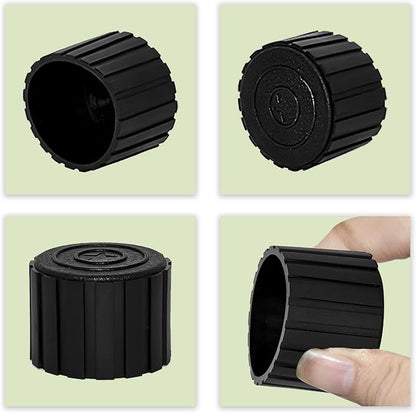 Flyshop 1-1/2", 38 mm Patio Chair Leg Caps Furniture Table Covers Floor - Image 5