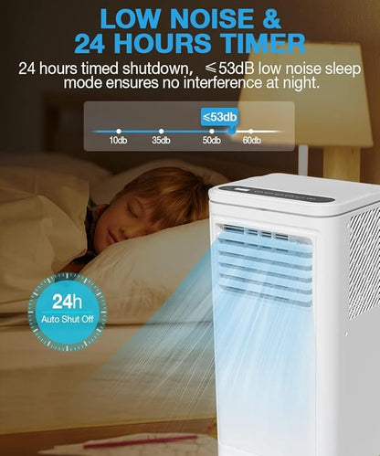 Joy Pebble Portable Air Conditioner, 8000 BTU - Image 4