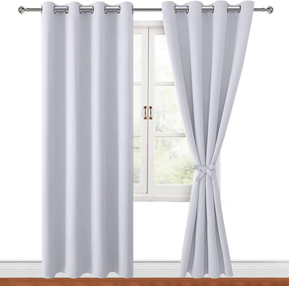 Hiasan Blackout Curtains for Bedroom, 52 x 96 Inches Long by Hiasan