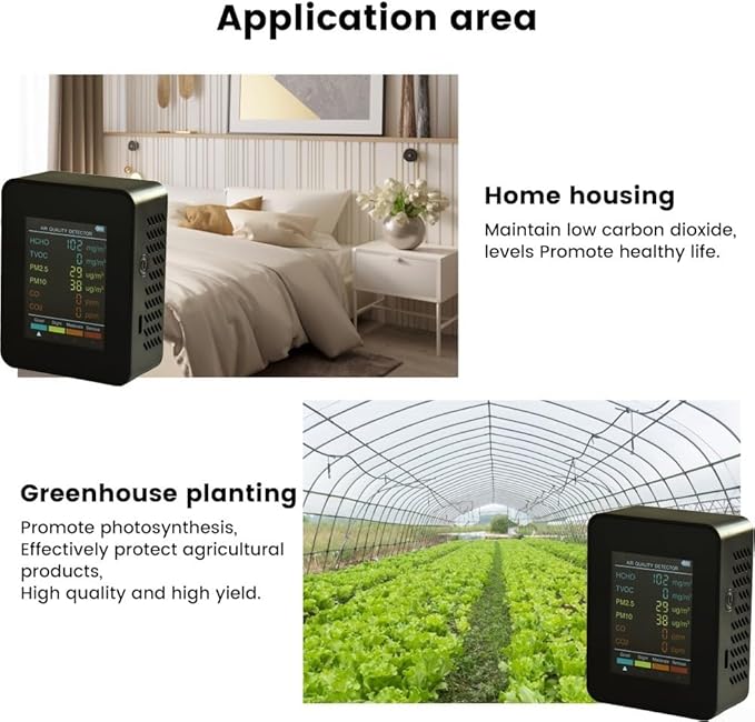 Air Quality Monitor, Test Indoor Pollution and Humidity Indoor - Image 8
