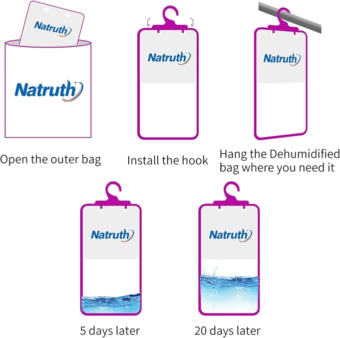 NATRUTH 12-PACK Moisture Absorber Bags - Image 6