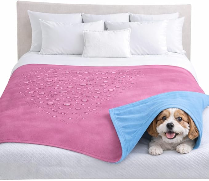 Premium Deluxe : 100% Waterproof Blanket Guarantees to Keep Your Bed Dry! by TOP+Waterproof+Blanket