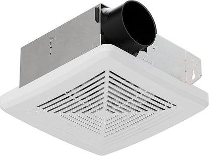 50CFM Bathroom Exhaust Fan: Retrofit Ceiling Bath Vent Fan by JULLISON