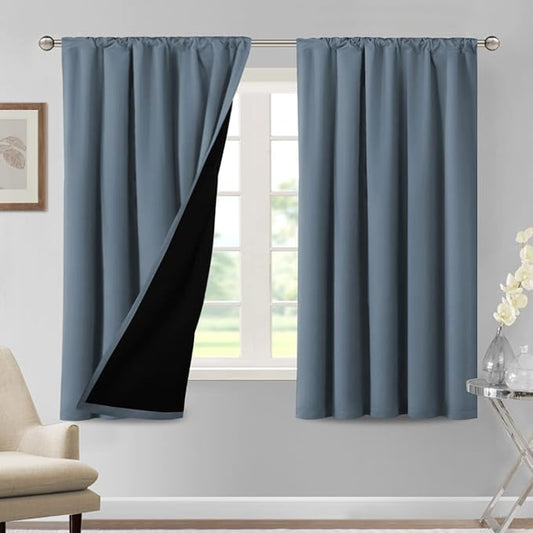 H.VERSAILTEX 100% Blackout Curtains by HVERSAILTEX