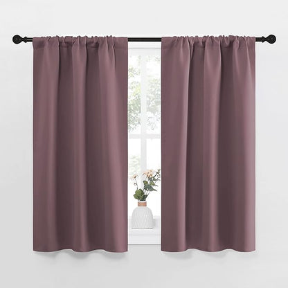 NICETOWN Kitchen Curtains, Short Blackout Curtains & Drapes, Small Window by NICETOWN