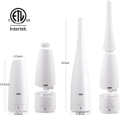 Warm and Cool Mist Humidifier for Home/Bedroom - Image 4