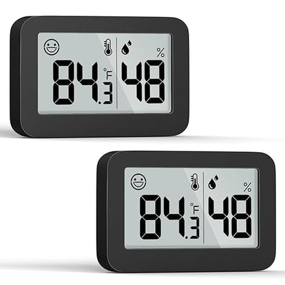 DOOMAY Mini Hygrometer Indoor Thermometer, Digital Humidity Gauge by DOOMAY