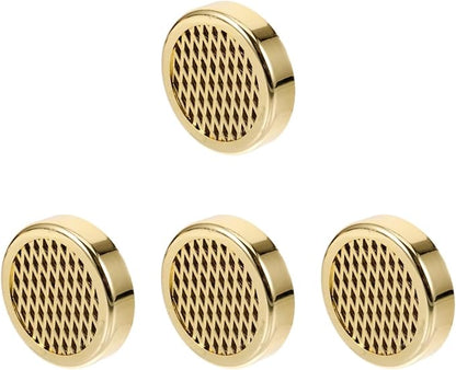 Hemoton 4Pcs Round Golden Cigar Humidor Humidifier Sponge by HEMOTON