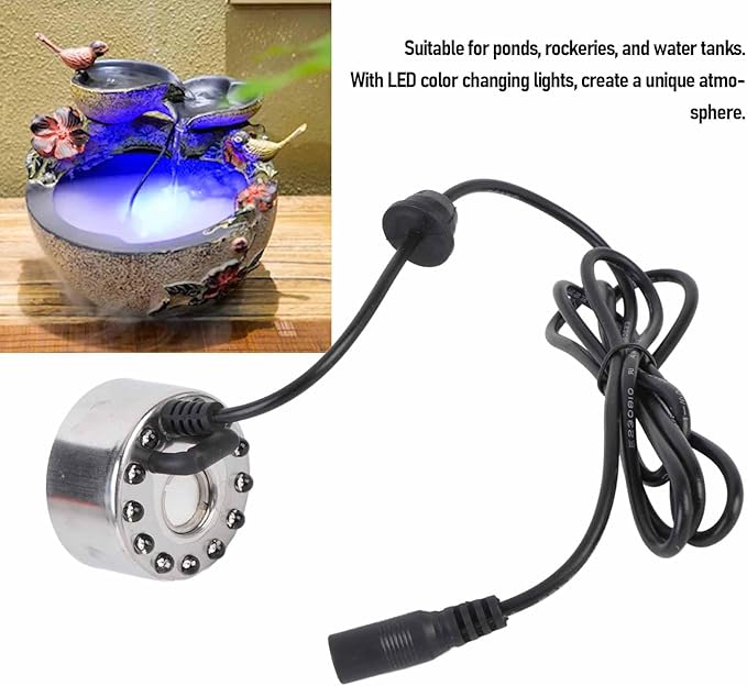 Fog Atomizer Humidifier Mist Maker, Large Volume of Fog, Heat Dissipation Design - Image 2