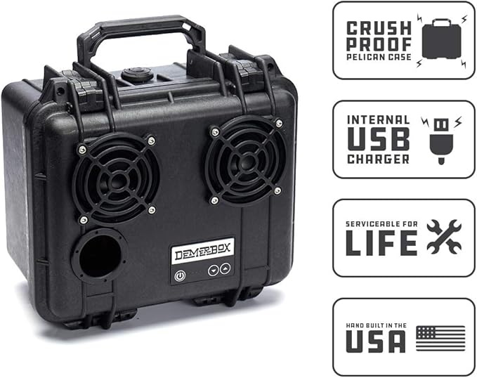 DemerBox: Waterproof, and Rugged Outdoor Bluetooth Speakers. Loud Sound - Image 4