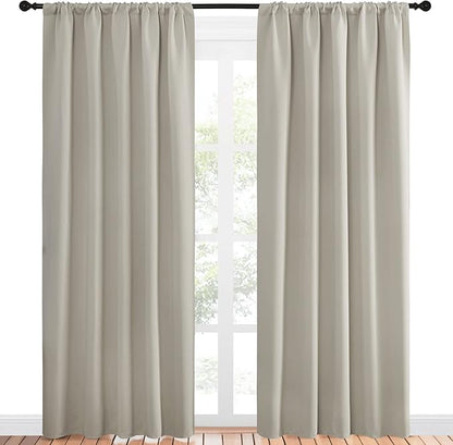 NICETOWN Blackout Curtains for Living Curtains, Room Darkening Window Curtain - Image 2