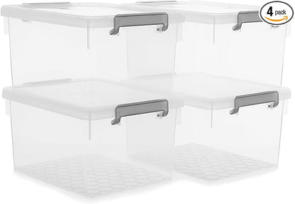 Citylife 22.2 Qt. Plastic Storage Bins by Unknown