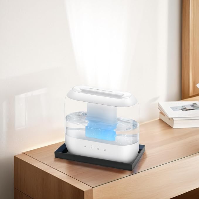 Acrylic Humidifiers Tray for Dreo Humidifier HM311 4L Tank, Leak-Proof Tank for - Image 7