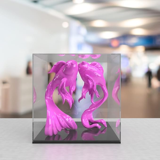10 Inch Clear Acrylic Display Box - Image 7