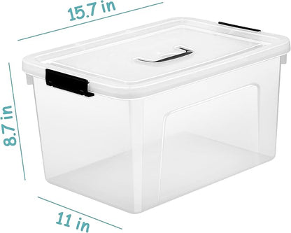 19 Quart Plastic Storage Bins - Image 2