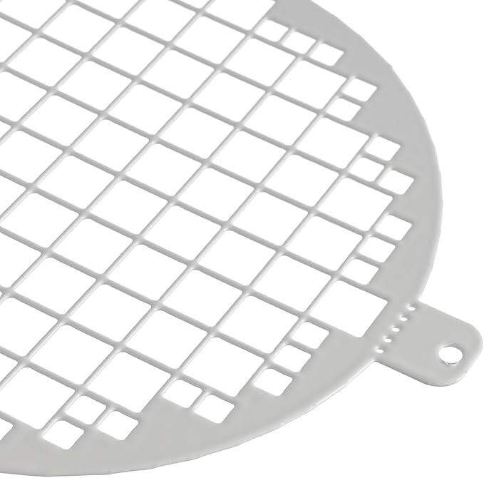 Repa Market 5" Inch White Galvanized Steel Round Crawl Space Vent Grid - Image 7