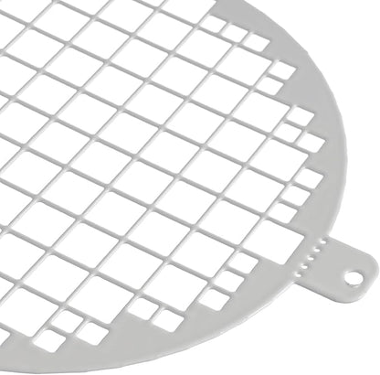 Repa Market 5" Inch White Galvanized Steel Round Crawl Space Vent Grid - Image 7