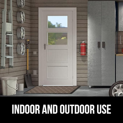 GORILLA GRIP 100% Waterproof All-Season WeatherMax Doormat 35x23, US Designed - Image 10