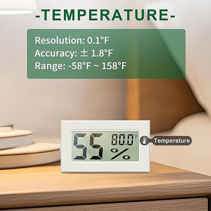 Atogou Mini Hygrometer Indoor Humidity Meter, Digital Humidity Gauge Indoor - Image 4