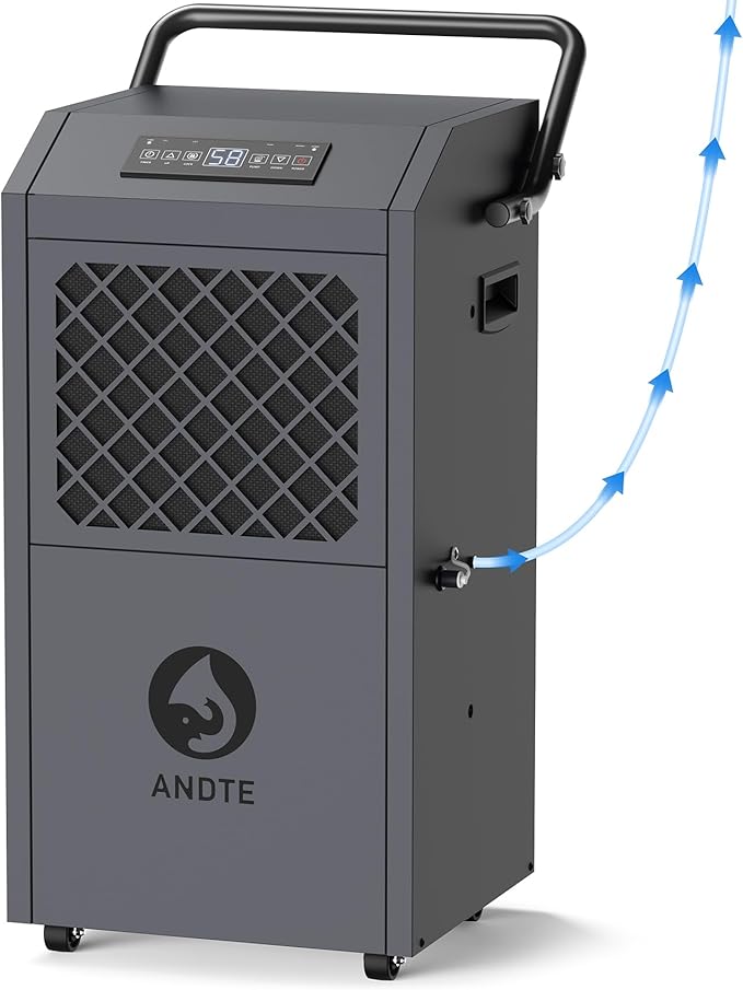 Andte 190 Pints Commercial Dehumidifier by ANDTE